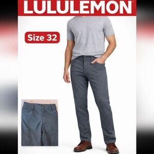 Lululemon Athletica ABC Charcoal Grey Pants Size 32